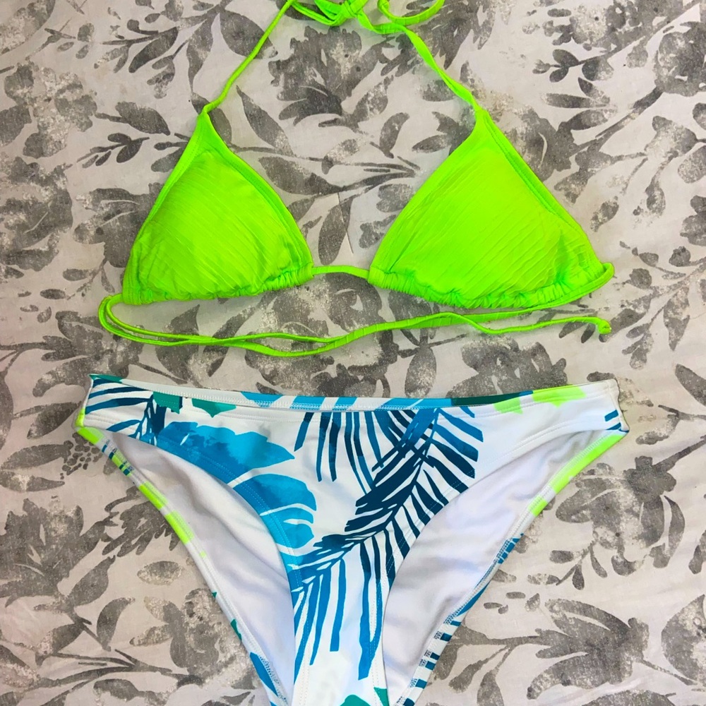 Neon Green Bikini